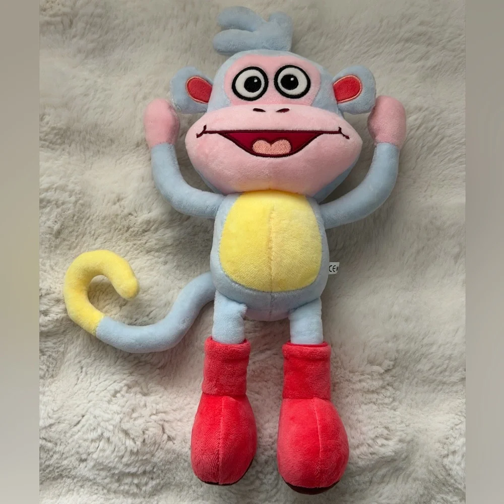 Dora The Explorer Boots Monkey Plush 16” Colorful Stuffed Animal Toy